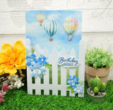 Hunkydory 7”x5” Picket Fence Card Blanks and Envelopes