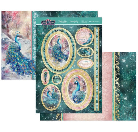 Hunkydory Luxury Die Cut Decoupage Sheets - Festive Elegance