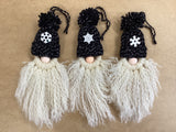 Handcraft Christmas Decorations - Set of Three Santa Gnomes