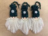 Handcraft Christmas Decorations - Set of Three Santa Gnomes