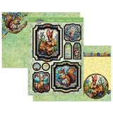 Hunkydory Stained Glass Wonderful Wildlife Luxury Toppers