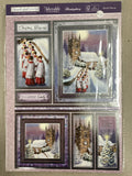 Hunkydory - Luxury Die Cut Decoupage Sheets - Wonderful Wintertime