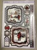 Hunkydory - Luxury Die Cut Decoupage Sheets - Snow Is Falling