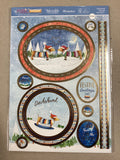 Hunkydory - Luxury Die Cut Decoupage Sheets - The Magic of Christmas