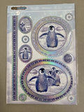 Hunkydory - Luxury Die Cut Decoupage Sheets - Festive Friends