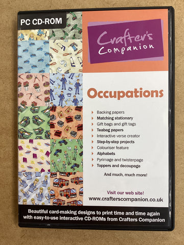 Crafter’s Companion Papercraft CD ROMs