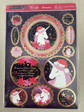 Hunkydory - Luxury Die Cut Decoupage Sheets - Christmas in Style