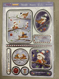 Hunkydory - Luxury Die Cut Decoupage Sheets - The Magic of Christmas