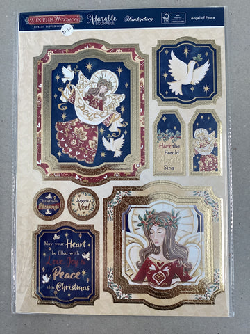 Hunkydory - Luxury Die Cut Decoupage Sheets - Winter Warmers