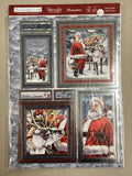 Hunkydory - Luxury Die Cut Decoupage Sheets - Wonderful Wintertime