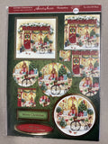 Hunkydory - Luxury Die Cut Decoupage Sheets - Classic Christmas