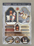 Hunkydory - Luxury Die Cut Decoupage Sheets - Christmas Elegance
