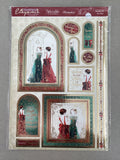 Hunkydory - Luxury Die Cut Decoupage Sheets - Christmas Elegance