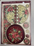 Hunkydory - Luxury Die Cut Decoupage Sheets - Classic Christmas