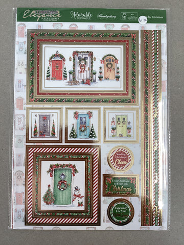 Hunkydory - Luxury Die Cut Decoupage Sheets - Christmas Elegance