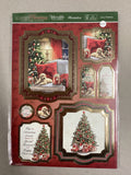 Hunkydory - Luxury Die Cut Decoupage Sheets - Classic Christmas
