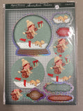 Hunkydory - Luxury Die Cut Decoupage Sheets - Magical Christmas