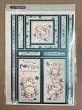 Hunkydory - Luxury Die Cut Decoupage Sheets - Festive Friends