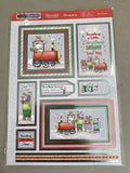 Hunkydory - Luxury Die Cut Decoupage Sheets - Festive Friends