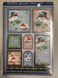 Hunkydory - Luxury Die Cut Decoupage Sheets - Magical Christmas