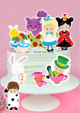 Alice in Wonderland Cake Topper