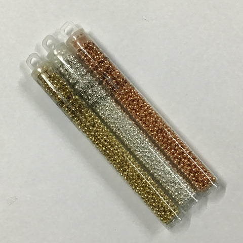 Plated Brass Spacer Beads