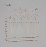 Jewellery Makers Essential Findings Packs - Rose Gold & Antique Bronze