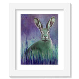 March Hare in Blue