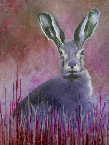 March Hare in Red