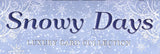 Hunkydory - Luxury Die Cut Decoupage Sheets - Snowy Days