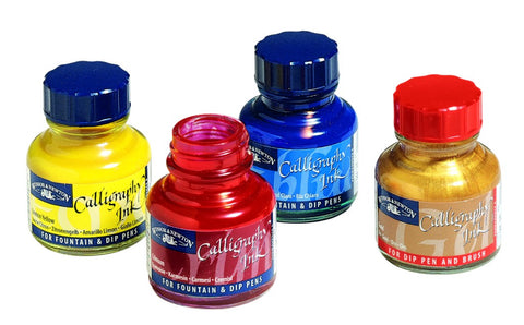 Calligraphy Ink Intro Set 6ct - Winsor and Newton