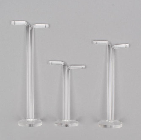 Clear Acrylic Earring Display Stands