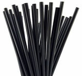 Plastic Straws - Black