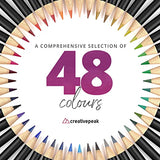 Creative Peak Colouring Pencils - 48 set