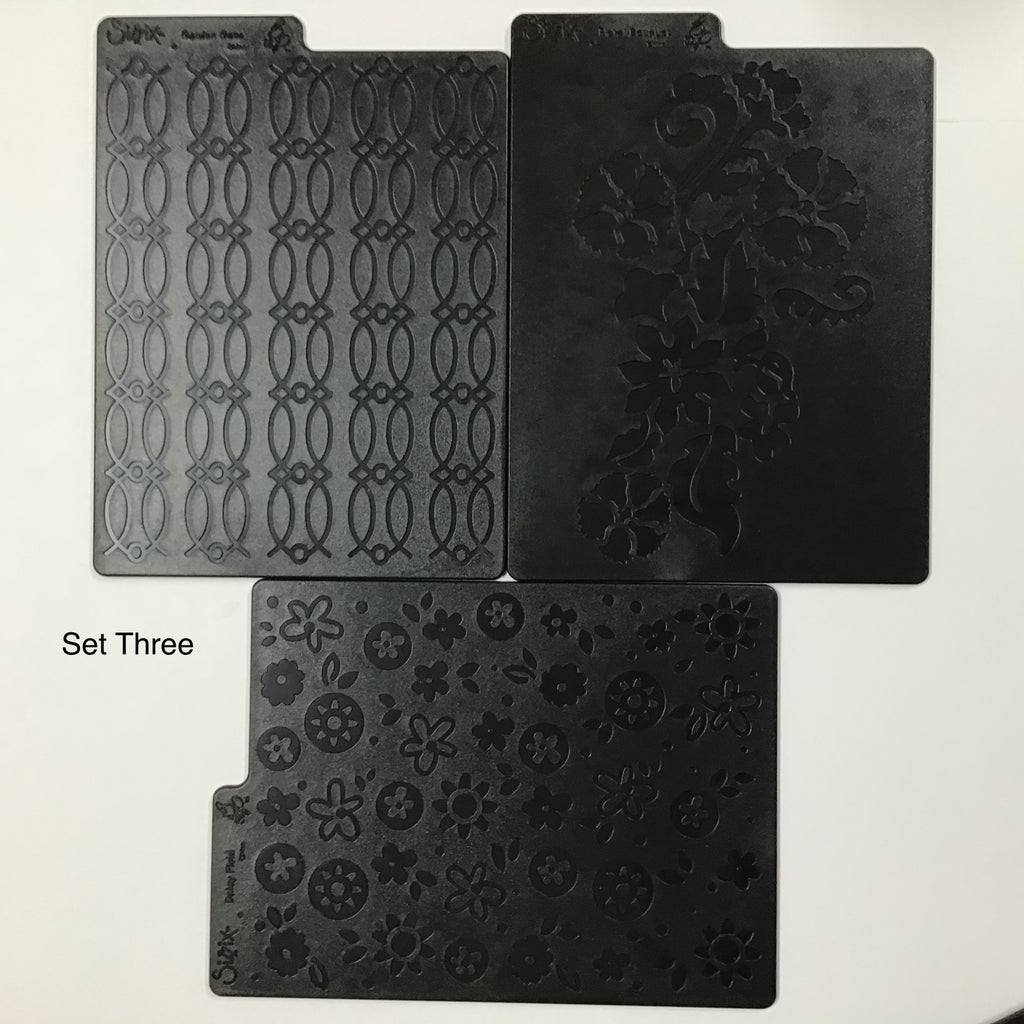 Sizzix Texturz Plate Sets Ross Art and Craft