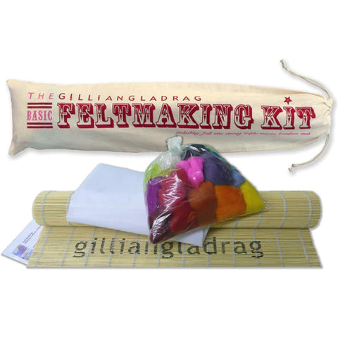 Gillian Gladrags Basic Feltmaking Rainbow Starter Kit