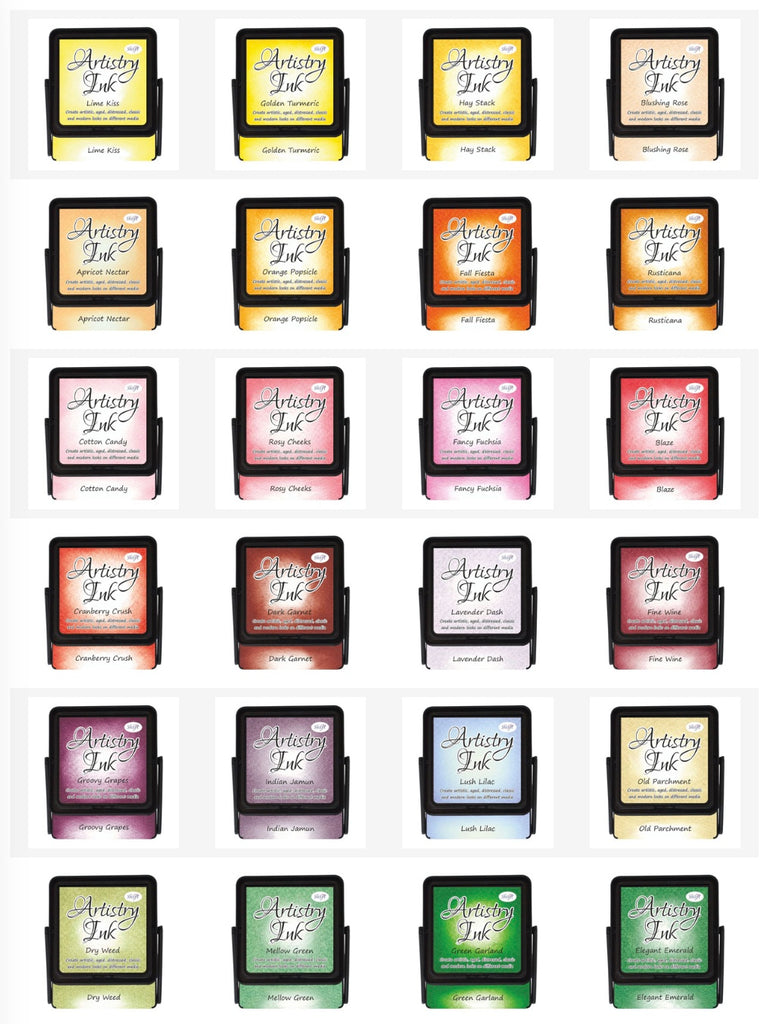 Artistry Dye Ink Flip-Top Pads – Ross Art and Craft