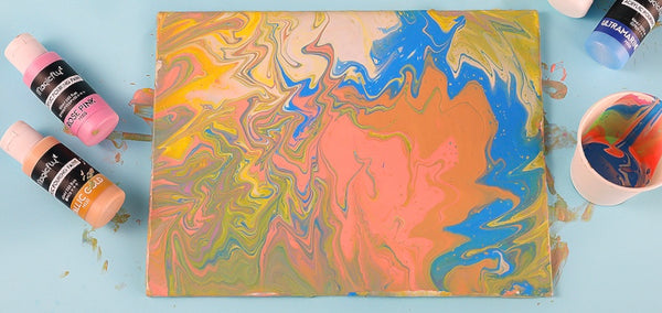 Magicfly Metallic Acrylic Pouring Paint with Acrylic Bahrain