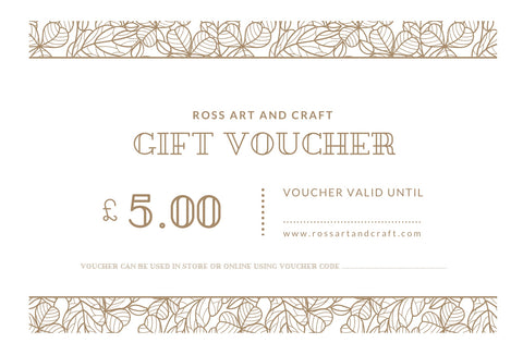 Ross Art and Craft Gift Card