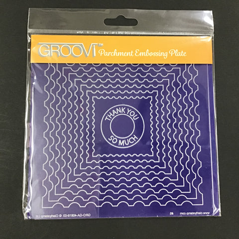 Groovi Parchment Embossing Plates A5