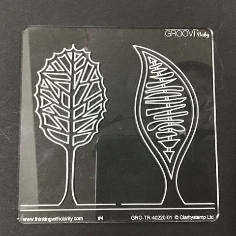 Groovi Parchment Embossing Plates A6