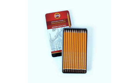 Koh-I-Noor Professional Graphite Pencil Tin