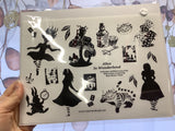 Alice in Wonderland Sticker Sheet