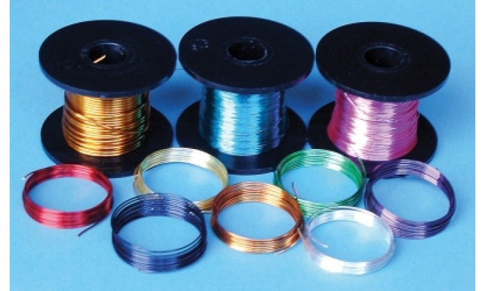 Two Color Copper Wire Coloured Coated Copper Wire – Ross Art and Craft